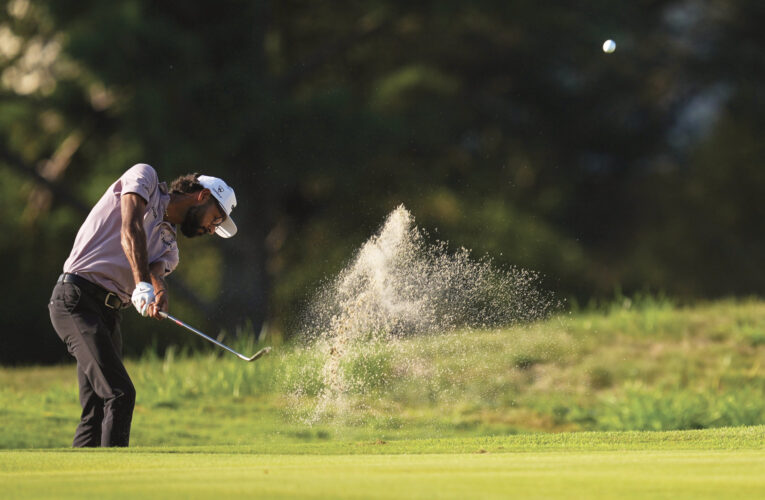 Akshay Bhatia leads in Memphis at FedEx St. Jude Championship